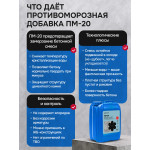 Противоморозная добавка "ПМ-20"